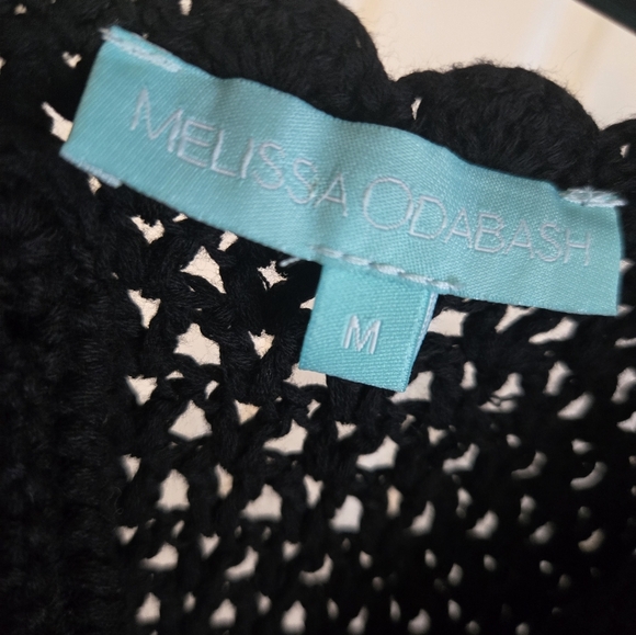 Melissa Odabash Rosie Black Crochet Swim Coverup - Picture 3 of 5